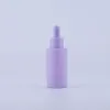 100PCS 40 ml Dropperflaskor Färgglas Aromaterapi Refillerbar flaska för Essential Massage Oil Pipette Container