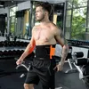 Men's Body Shapers Sport Waist Support Belt Back Trainer Trimmer Gym Protector Weight Lifting Sports Shaper Corset Faja SweatMen's