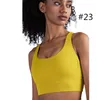 LL-WX1249 Donne Yoga Outfits Summer Gym Gest Girls Running Bra Ladies Cash Casual AdweleSless Sports Awear Esercizio fisico indossare molti colori