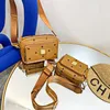Camera Bag Crossbody Mini Luxury Designer Brand Bags Fashion Shoulder Handbags High Quality Women Letter Purse Phone Wallet Metallic ladys