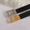 pair G luxury brand man belt customization genuine calfskin soft and comfortable titanium steel gold plated belt buckle official replica high quality gift 35mm