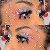 Crystal Tattoo Sticker Glitter Eyeliner Eyebrow Makeup Face Eyes Diamond Temporary Tattoos Rock Rhinestone 3D Eyeliner Stickers2047625