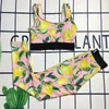 2022 Womens Yoga Outfits Sexiga Leggings Luxury Designers Gym kostym Bras Top and Pants Set Full Letters Print Sports Wears och Beach Surf Suits för Summer Celina