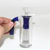 Hookahs Recycler Ash Catcher Porta del percolatore a braccio diffuso da 14 mm per bong d'acqua in vetro piatti di vetro