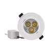 9W 12W LED LED Downlight Dimmable Warmpurecool أبيض مصباح LED بقعة بقعة الضوء AC85265V1253825