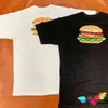2022人間のファーストフードTシャツの男性女性高品質のハンバーガーグラフィックティーサマートップショートスリーブ220721