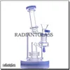 Matrix percolatoer thck base mini bong hookahs 7.16 inche tall smoking water pipe portable for homewith 14mm bowl female joint