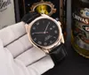 2022 Wysokiej jakości luksusowe męże zegarki trzy-potrzebne serie robocze z funkcją kalendarza Mężczyzn kwarcowy zegarek na ręce marki R214H