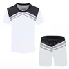 Męskie Dresy Lato Krótki Koszulki Koszulki Szorty Zestawy Odzieżowe z listami Casual Streetwear Trend Garnituje Mężczyźni Oddychające Trójniki Spodnie