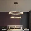 Lampy żyrandolowe Lampy proste nowoczesne oświetlenie LED Kreatywne nordyckie luksusowe restauracyjne sypialnia projektant lampy High-end żyrandol