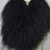 Gilet lungo da donna in pelliccia finta genuina Cappotto lungo Gilet invernale in agnello mongolo Gilet soffice reale Cappotto di moda femminileDonna