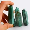 Decorative Objects & Figurines Crystal Green Mica Tower Wand Stone Home DecorDecorative