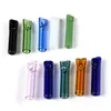 Colorful Glass Pipes Thick Pyrex Glass Burner Pipes Tobacco Pipes Smoking Accessories Portable Free Type Hand Pipe Mini Wax Oil Dab Rigs
