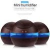 Whole 300ml USB Ultrasonic Humidifier Aroma Diffuser Diffuser mist maker with Blue LED Light 264f