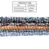 Brins de perles 1 pièce en verre galvanisé 10x8mm, Bracelet en forme de papillon, longueur 70cm pour la fabrication de bijoux à bricoler soi-même, accessoires de bracelet Lars22