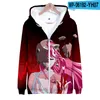 Moletons masculinos moletons elfen lied 3d imprimir homens mulheres grandes dimensões harajuku zíper capuzis moletom casual highstreetmen's