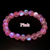 Brins de perles sirène des perles de pierre de lune tendance bracelets élastiques bracelet en verre élastique pour femmes bijoux bijoux cadeaux de Noël faits à la main wr4308337