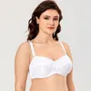 Delimira Soutien-gorge convertible sans bretelles sans rembourrage à armatures pour femme 220511