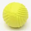 Dog Toys Footprint Rubber Dog Ball Toys Bite Resistant Chew Toy for Small Dogs Puppy Game Play Squeak Interactive