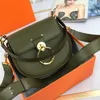 Crossbody tas dames handtas verwijderbare brede schouderband echte lederen handtassen grote capaciteit flip portemonnee gouden hardware hoogwaardige kast