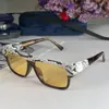 Солнцезащитные очки для мужчин Женщины Летние 0483 Стиль Анти-Ультрафиолетовые Ретро Пластины Весы Рама Случайная коробка