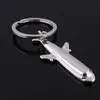 Keychains MKENDN SUPER COOL Airplane Helicopter Shape Key Chains for Men Women Pilot Lovers Aircraft Model Metal Gifts