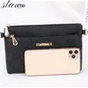 Evening Bags Leather Embossing Shoulder For Women Fashion Multi-function Crossbody Female Bag Comfortable Wrist StrapEvening