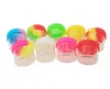 Accessoires pour fumeurs 6ML Bouteille en verre Bocal Silicone Seal Cover Container Portable Conception innovante pour Herb Miller Powder Pill Hot Cake SN4522