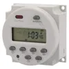 Smart Home Control Digital Display Timer Switch 1s - 168H 5VA Kleine 7 Tage programmierbare elektronische (12 V DC)