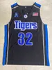 Sj98 Memphis Tigers 32 James Wiseman College Stitched Basketball NCAA University Maglie di alta qualità