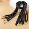 Dog Collars & Leashes Personalized PU Leather Pet Leash Explosion-proof Traction Dogs Supplies Small Medium Large Cats Walking LeadsDog