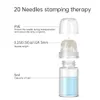 Derma stamp hydra 20 gold pins professional microneedling needles device micro needling itanium needles anti aging whiten bottle serum skin care therapy