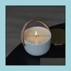 Kaarsen Home Decor Garden Geurende Candle Bougie 220G Frans merk Parfum Lange geur Perdrans Wax Dehors II Neige Feuilles FA6066036