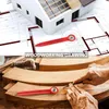 Bussola da disegno Strumento di misurazione regolabile in lega di alluminio Calibri per scriba per la lavorazione del legno Strumento di disegno circolare industriale DISPONIBILE