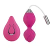 Jouets sexuels masager Télécommande sans fil Saut d'œuf Vibration multi-fréquence Pétale de rose Masturbation féminine Rétrécissement Yin Ball Produits pour adultes IV3K