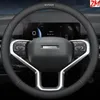 Tampas do volante para Haval Jolion 2022 Capa respirável Anti -Slip PU Couro Acessórios Automóveis ProtectorySteering
