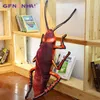PC CM Ny Creative Large Simulation D Cackroach Cuddle Insect Pillow Realistic Filled Birthday Present Tecknad J220704