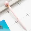 Nouvelle arrivée Pearl Metal Ballpoint Pens Queens Crutch Pen School Office Supplies Signature Business Pen Student Gift W0