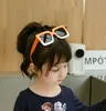 نظارة شمسية للأطفال مربعة زوج الأزياء الأزياء الشخصية uv400 طفل صغير