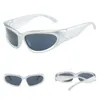 Óculos de sol básicos de arco de arco plástico completo lentes oval de piloto de mérito de sol cool óculos unissex frios