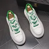 Italien klassisk affärsbröllopsklänning festskor mode snörning vulkanisera avslappnade sneakers andas rund tå luft kudde företag kör loafers