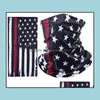 Designer-Masken Housekee Organization Home Garden Ll Amerika-Flagge Sportschal Fahrrad Half Face Er Design Dhmmg