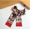 2022 Classic Designer Handbag 'sScarf Headbands Women Letter Flower Silk Scraves Bandeaux Bag Hair BANDEAU 8x120cm214d