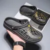 Men Summer Shoes Sandals Men's Holes Sandals Hollow Breathable Flip Flops Croc Shoes Fashion Beach Slippers Big Size 47 48 49