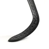 Titta på band 12-24mm stil slät dubbelsidig topplager ren bambu krokodil mönster botten läder män kvinnor strap band armband hele22