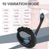 Sexy Toys Cockring für Männer Paarringe Vibrator Silikon Penis Cockring Analplug Dildo Vibratoren Penisring Erwachsene 18 2203171065662