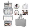 Cosmetic Make up Bags Hanging Travel Toiletry Bag for Women Men Makeup Brush Holder with Hook Organizer Case for Toiletries Accessories