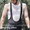 Rockbros Cycling kamizelka warstwa Mężczyzny Rower bez rękawów Bielica chłodna oddychająca kamizelka rowerowa Elastyczna płynna pierwsza warstwa odzież 220507