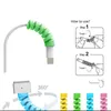 Charging Cable Protector For Phones Cables holder Ties winder Clip For Mouse USB Charger Cord management organizer