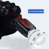 S228 مصباح يدوي LED مع P90 LAMP BEAD عالية الطاقة 6200LM تكتيكي المشعل المائي للرقاقة الذكية مع الهجوم السفلي مخروط J220713